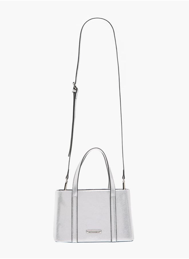 Celeste Women Embellished Tote Bag with Detachable Strap  - Image 2