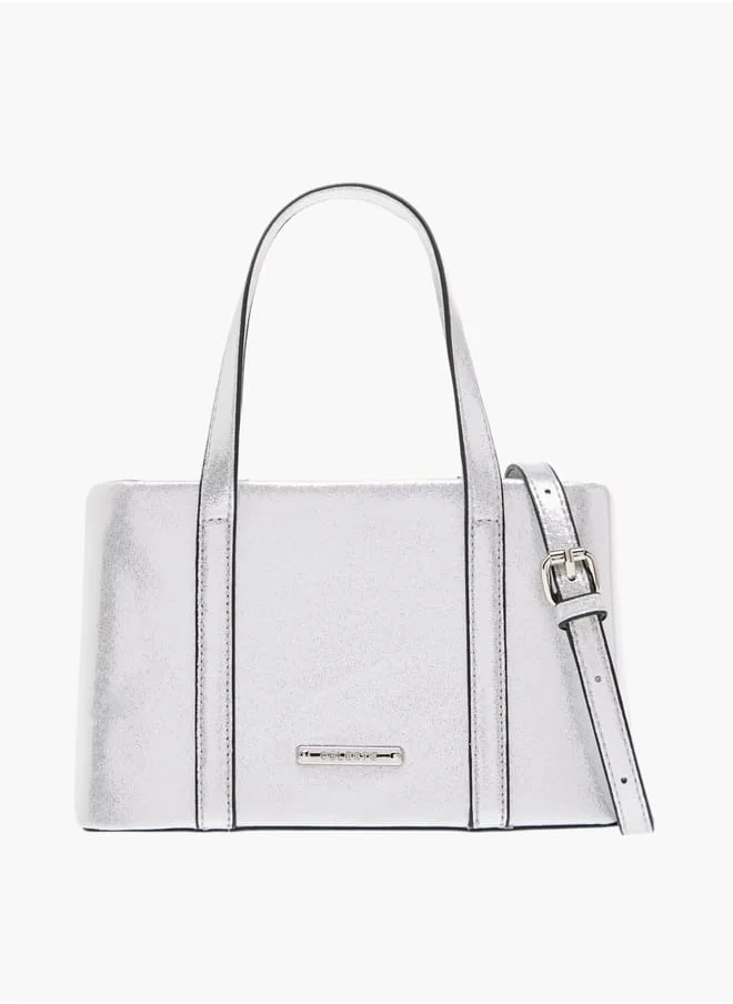 سيليست Women Embellished Tote Bag with Detachable Strap