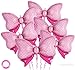 YOTHORN 6 Pcs Pink Bow Balloons for Girls 35 Inch Bow Foil BalloonsBows Gender Reveal Decorations for Birthday Party Wedding Baby Shower Mouse Party Decoration - Image 3