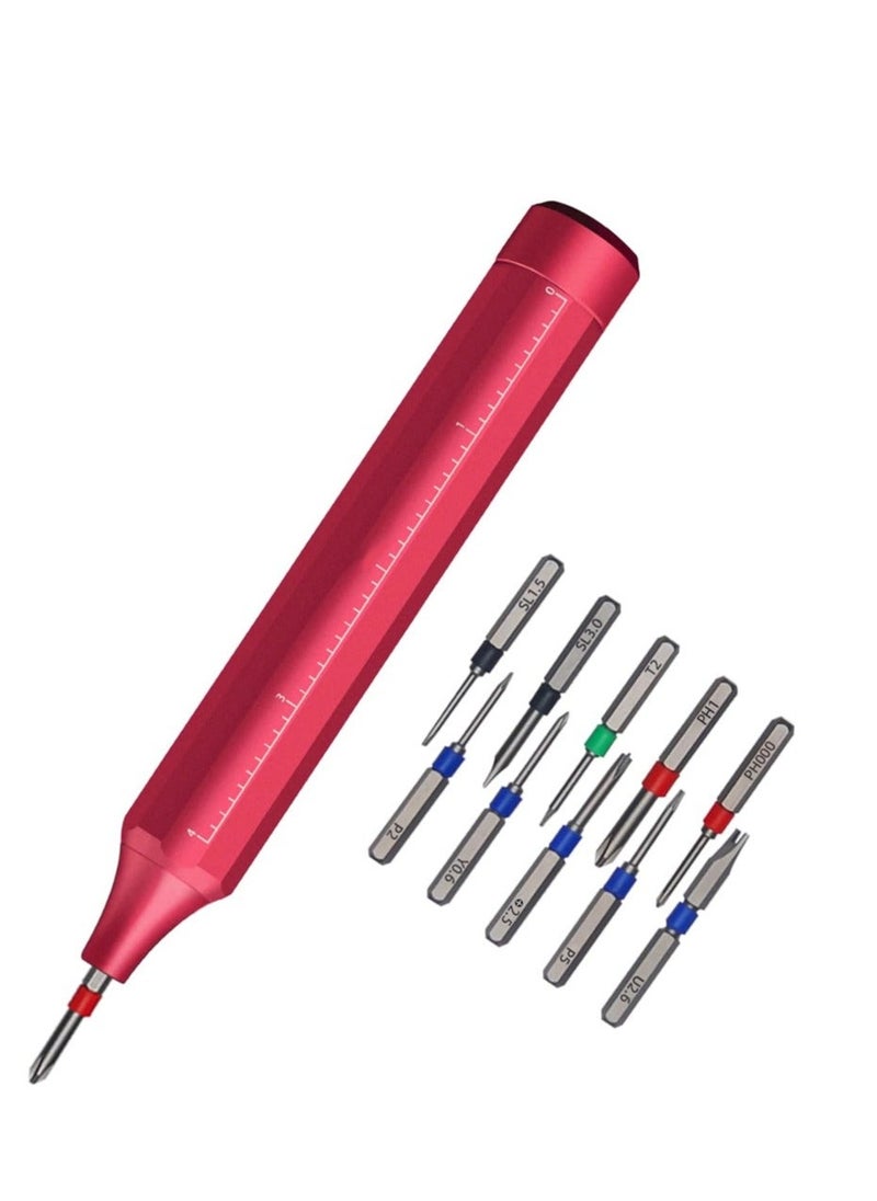 Y&D - 10 in 1 Mini Screwdriver Sets Precision Set Portable Multi-Purpose Repair Tool Kit for Electronics Eyeglass Phone Watch - Image 1