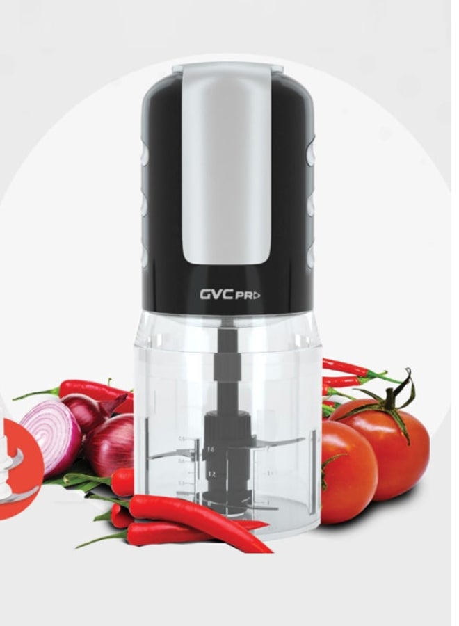جي في سي برو قطاعة بصل شفرتين GVCH-585 GVC PRO اسود 500 ml 400 W GVCH-585 - Image 2