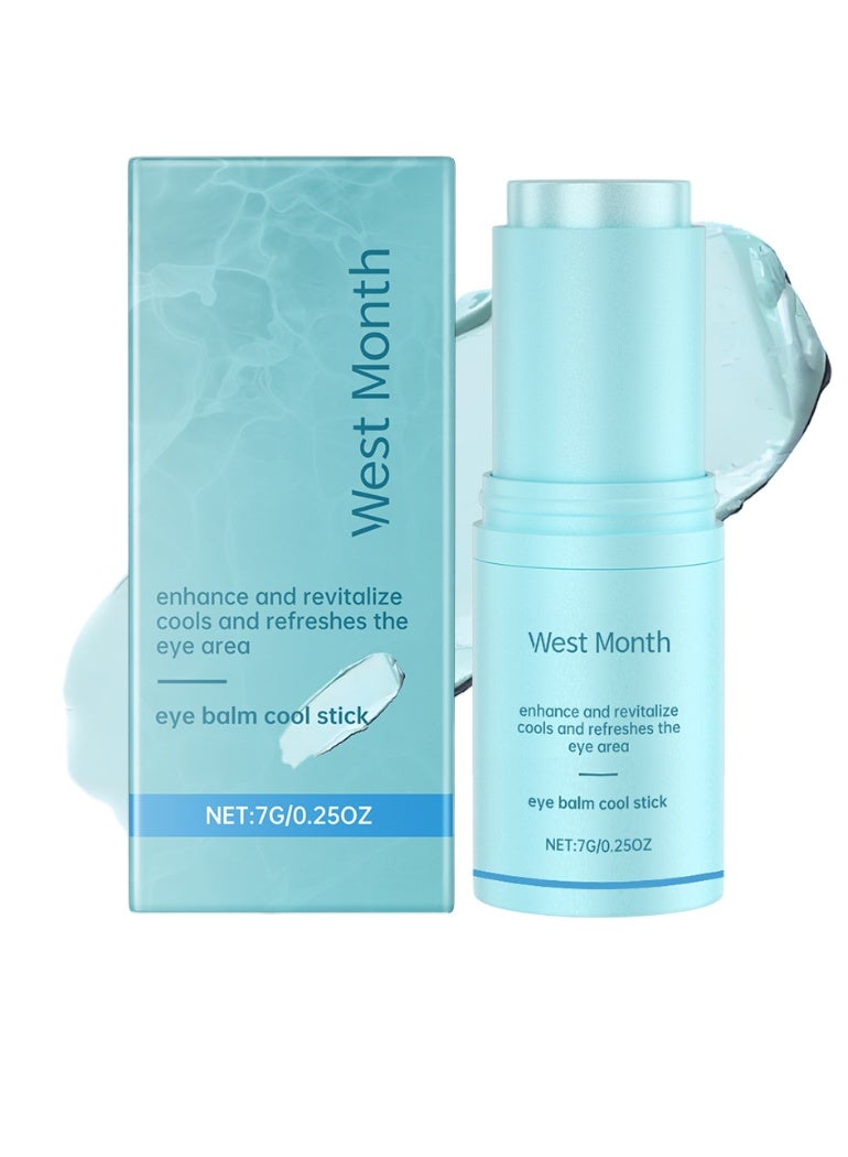 WEST MONTH 2-PACKS Eye Balm Cool Stick, Hydrating Under Eye Care Stick, Nourishing Eye Skin Care for Daily Use, 7g*2 - Image 3