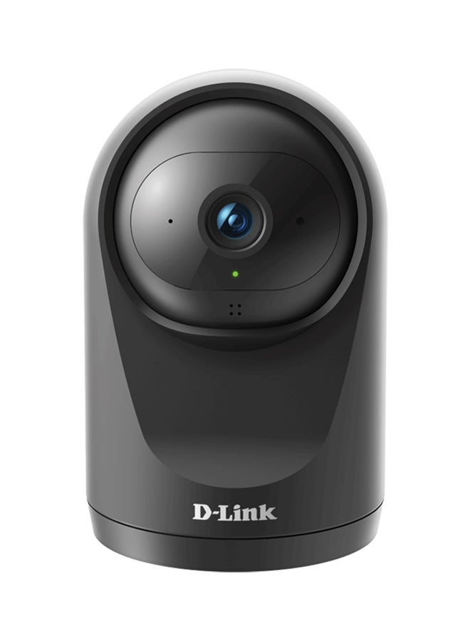 D-Link DCS-6500LH Compact Full HD (1080p) Pan & Tilt Wi-Fi Camera, Full HD Clarity with Night Vision, Sound & Motion Detection, 2-Way Audio, Remote Access, Latest Wi-Fi Security, Smart Home compatible, 1-Year Free Cloud Recording, Upto 256GB MicroSD SDHC Support Black - Image 1