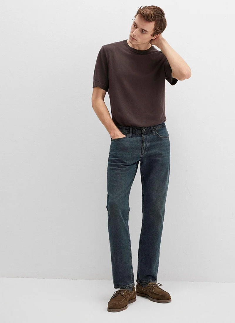 MAVI Hunter Dark Brown Shaded Mavi Black Jean Pants