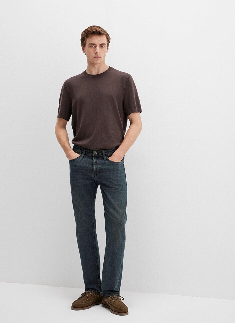 MAVI Hunter Dark Brown Shaded Mavi Black Jean Pants - Image 3