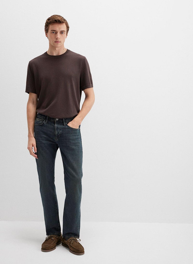 MAVI Hunter Dark Brown Shaded Mavi Black Jean Pants - Image 2