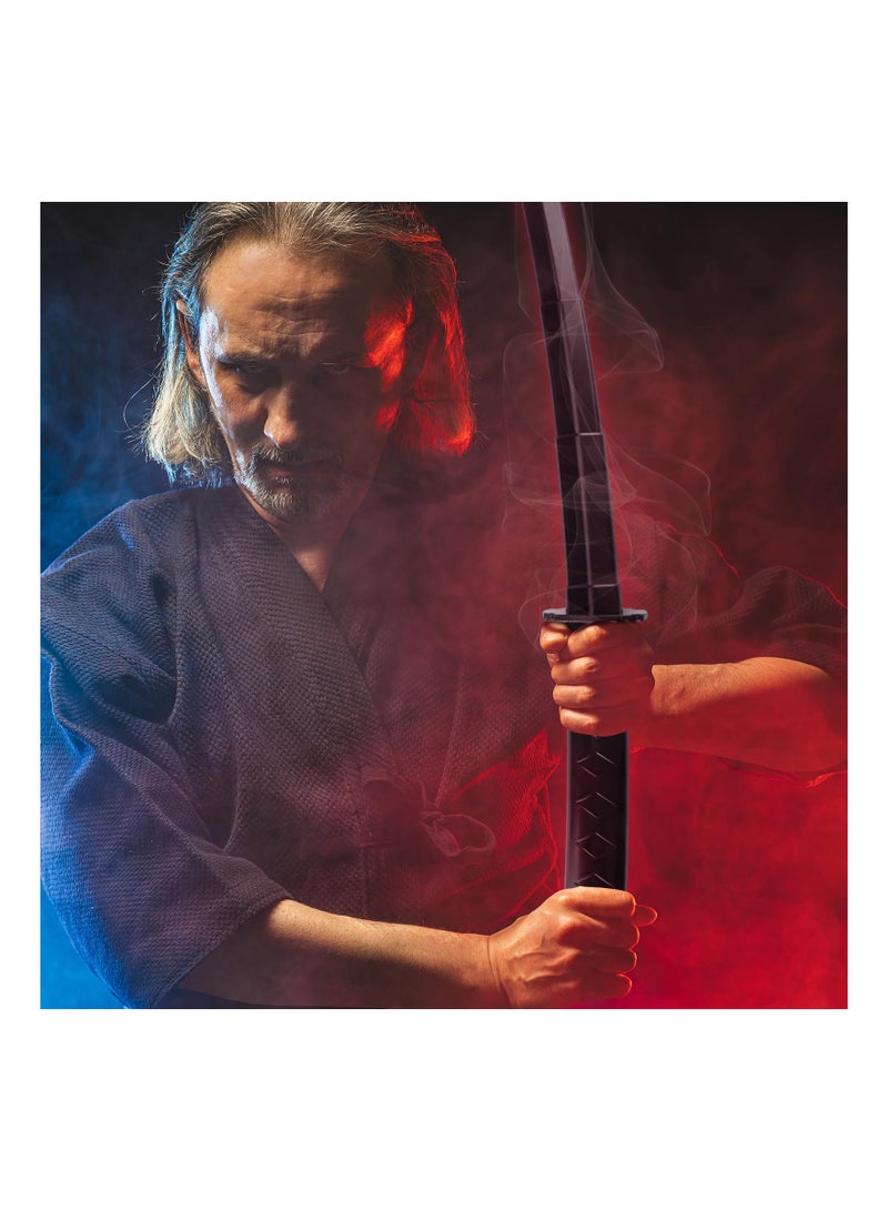 SYOSI 2 Pcs Telescopic Katana Toy, 3D Gravity Fidget Samurai Toy Retractable Samurai Sword Model Toys Funny Plastic Retractable Samurai Toy Creative Decompression Tricky Toy, Black - Image 4