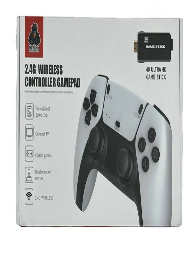 GAME M8 Pro Game Stick 4K 10000 Games Retro Nostalgic Game Console HDMI Output 2.4G Dual Wireless Handle Video Game Sticks 4k Console - Image 2