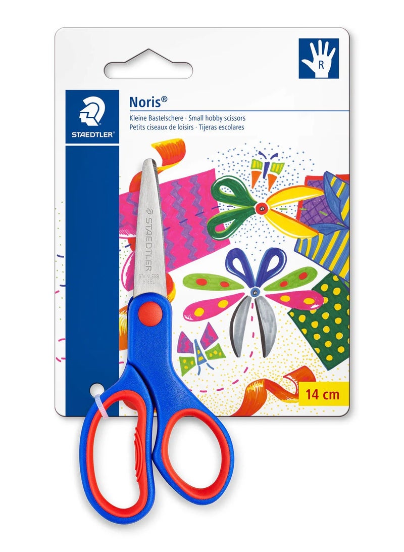 STAEDTLER مقص نوريس للأشخاص الذين يستخدمون اليد اليمنى مقاس 14 سم
