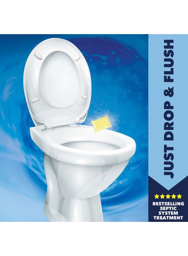 PROLAB PRO-LAB ONE FLUSH - Septic Tank Treatment Packets, 3-Month Supply of Easy-Flush Bacteria & Enzyme Packets - Proactive Prevention for Sewage Backups, Made in the USA - Image 3