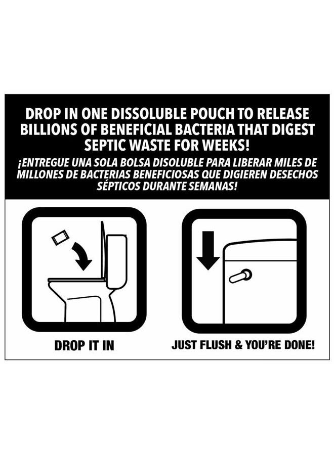 PROLAB PRO-LAB ONE FLUSH - Septic Tank Treatment Packets, 3-Month Supply of Easy-Flush Bacteria & Enzyme Packets - Proactive Prevention for Sewage Backups, Made in the USA - Image 4