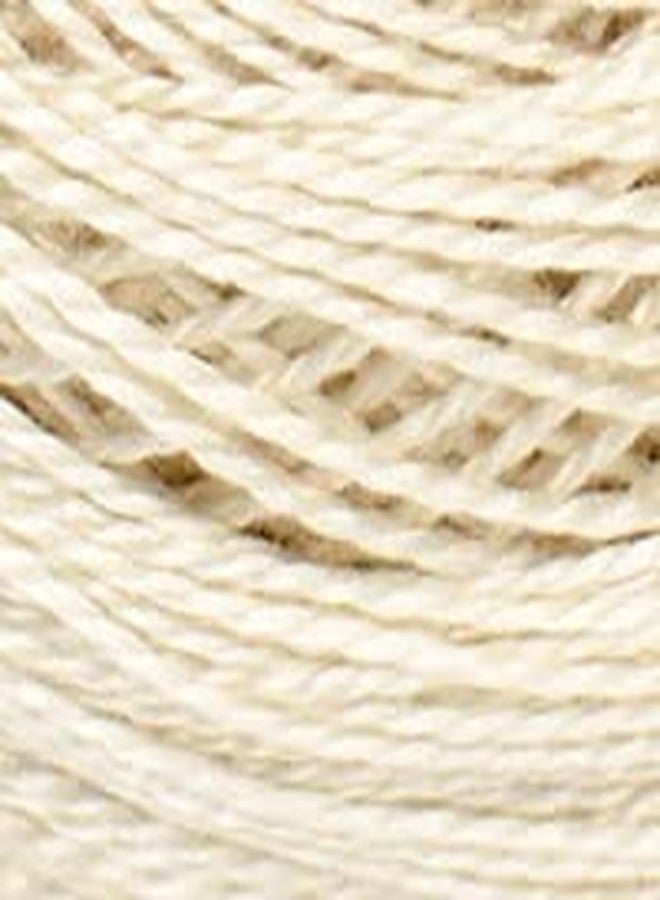DMC 116 8-Ecru Pearl Cotton Thread Balls, Ecru, Size 8 - Image 2