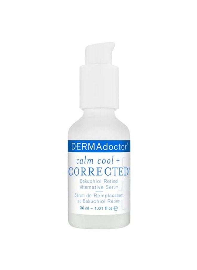 DERMAdoctor - Calm Cool Corrected Bakuchiol Retinol Alternative Serum For Dry Sensitive Rosacea Or Eczemaprone Skin 1.01 Fl Oz - Image 1