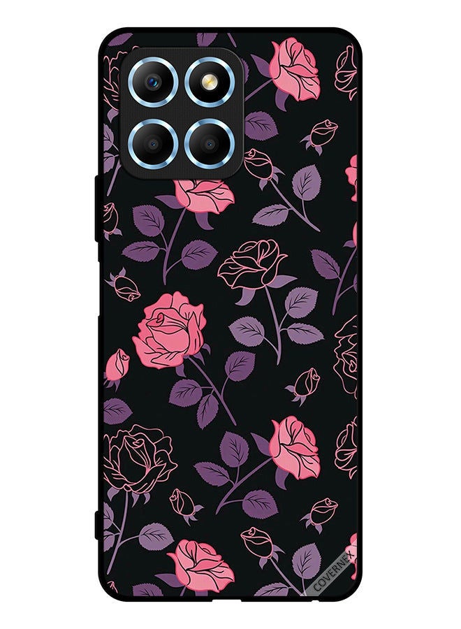 Covernex Protective Case Cover For Honor X8 5G Pastel Goth Roses - Image 1