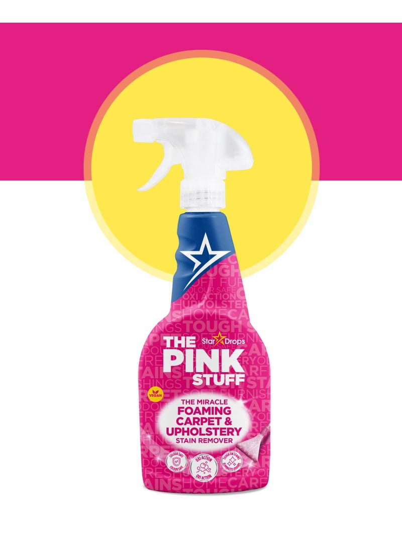 The Pink Stuff Foam Carpet and Upholstery Stain Remover 500 ml - Image 1