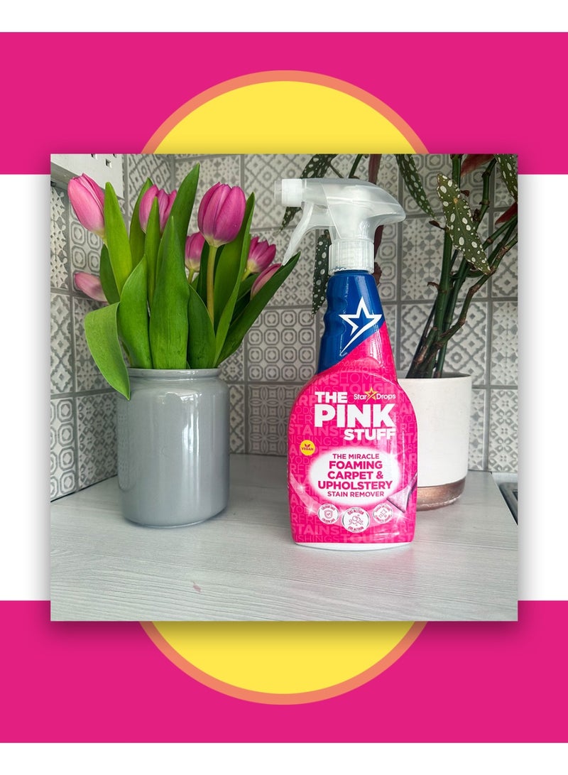 The Pink Stuff Foam Carpet and Upholstery Stain Remover 500 ml - Image 3