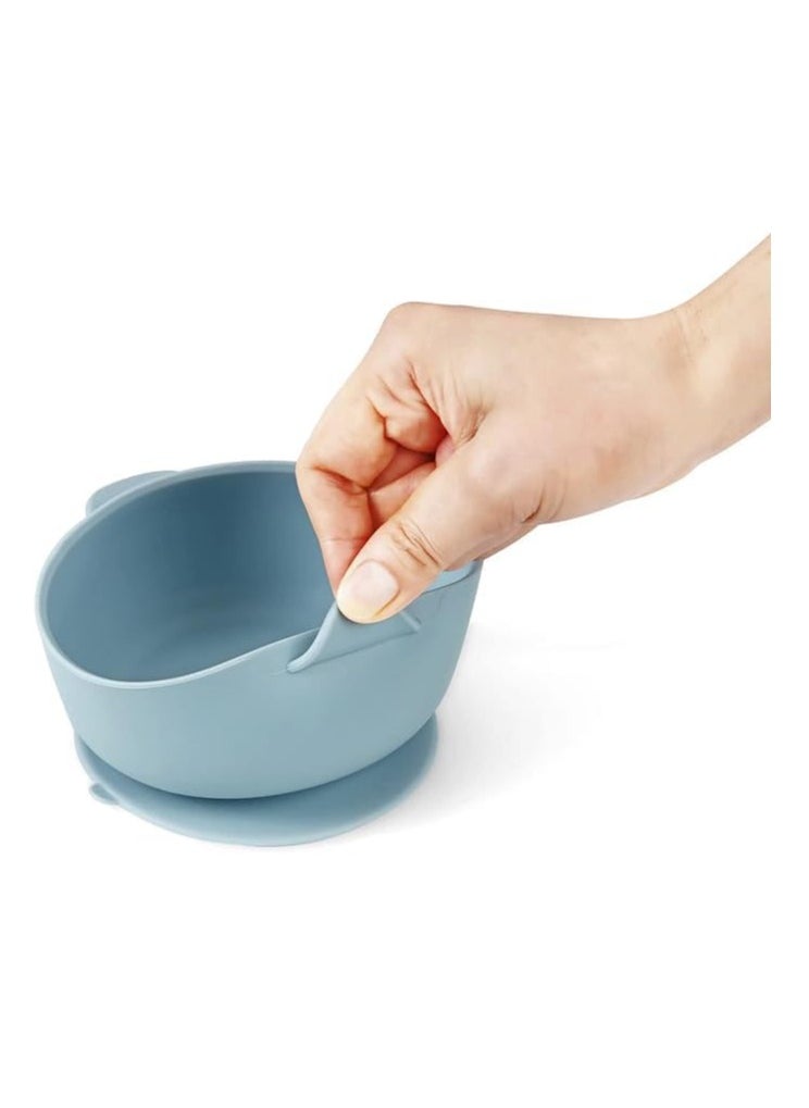Generic Baby Silicone Bowls with Suction Base for Babies Kids BPA Free Microwave And Dishwasher Safe Heat up to 230 Degrees (red)  - Image 2