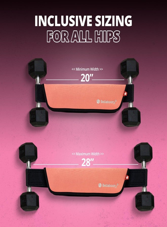 Bellabooty Pink OG Hip Thrust Belt - Weight Lifting Belt for Women - Booty Bands Compatible - Slip-Resistant Padding - Lifting Belt for Dumbbells, Kettlebells, Plates - Home Gym & Workout Equipment - Image 5