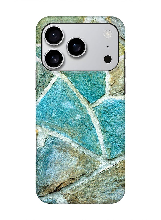 Stylizedd For iPhone 17 Pro,Case, [Compatible with MagSafe] Magnetic cover Slim fit Protection Matte, - Aqya Stones