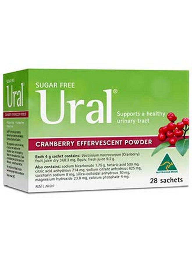 مسحوق التوت البري الفوار 4G * 28 كيس موازن للبول تخفيف التهاب المثانة