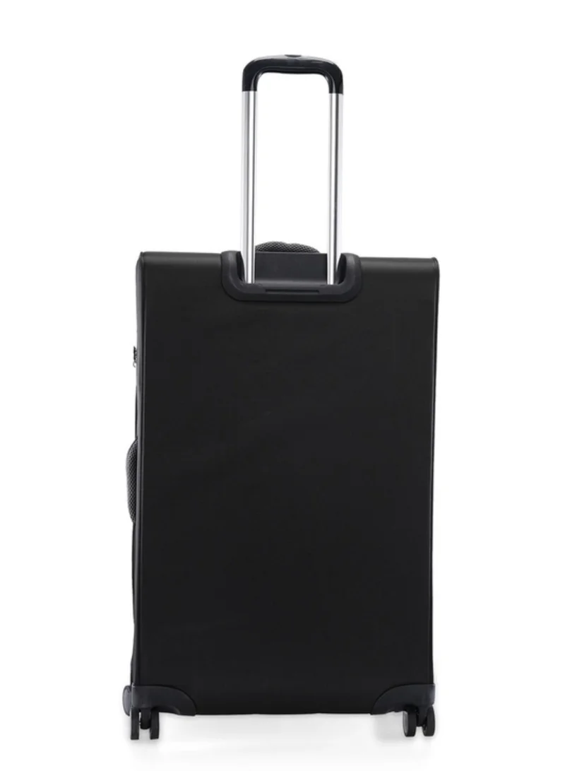 CALVIN KLEIN Rockaway Softside Spinner Luggage On Wheels, Ultra Lightweight, 4 Double Wheels