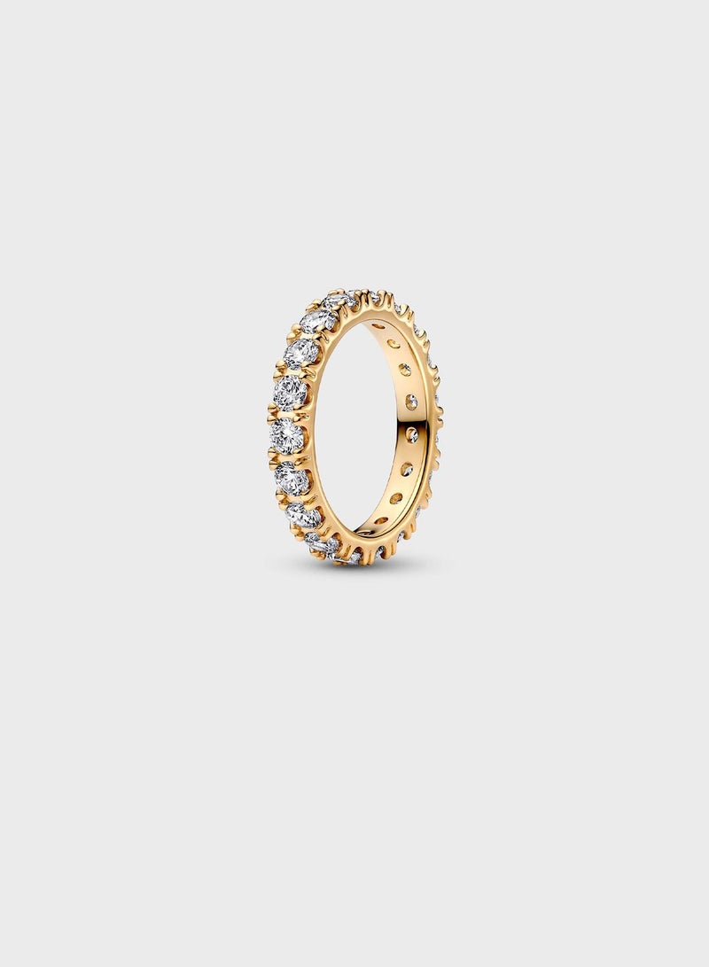 PANDORA Sparkling Row Eternity Ring - Image 2