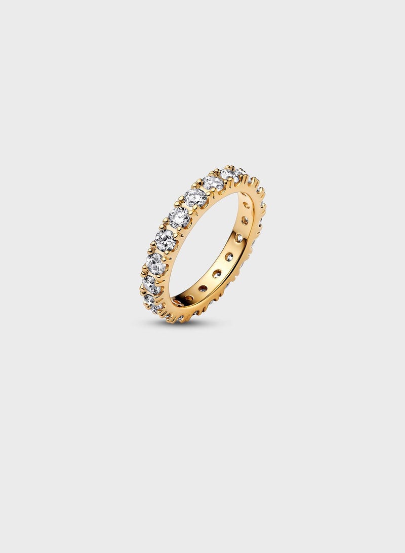 PANDORA Sparkling Row Eternity Ring - Image 3