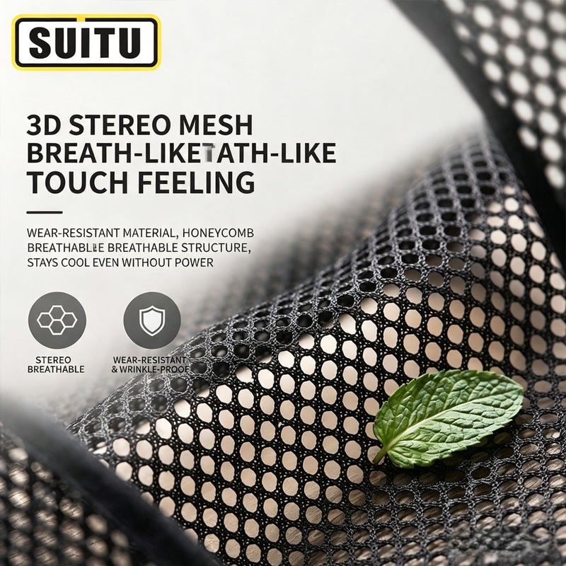 Suitour Summer Car Ventilation Cushion with USB Fan - Image 3