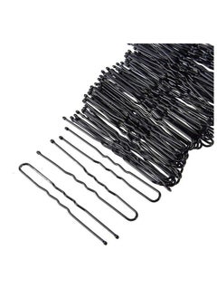 TWIREY 50 Pcs Curved U Shape Bun Juda Bobby Hairpin Clips Barrette Styling Tools Accessories For Girls & Women Hair Pin (Size Small 4.5Cm)  - Image 1