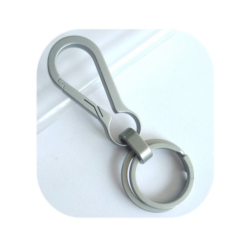 Titanium Alloy Car Keychain Men'S And Women'S High-End Waist Hanging Multifunctional Key Chain Ring Distinctive Bottle Opener Pendant - Image 5