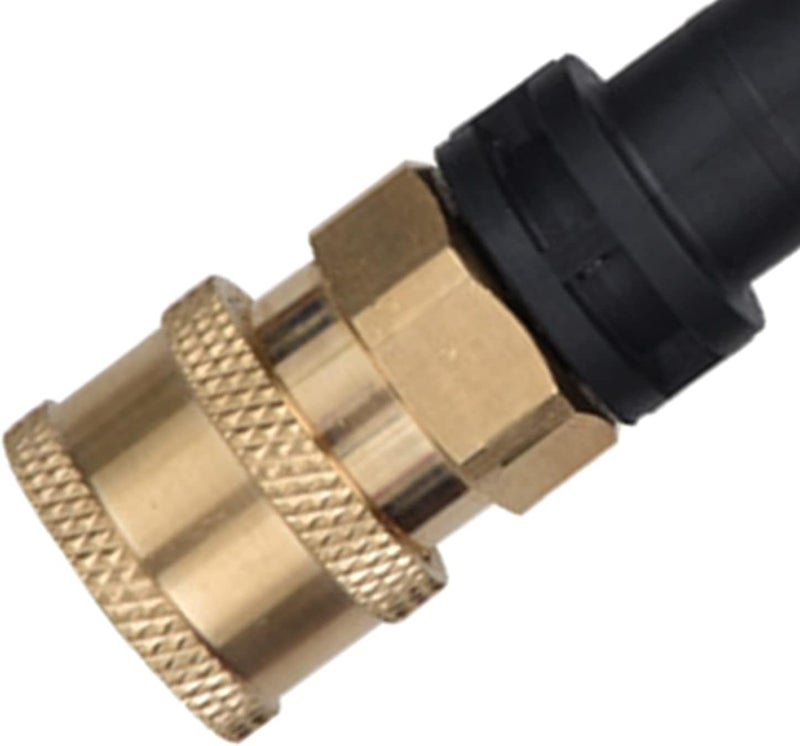 klarakoHigh Pressure Snow Foam Lance Washer Hose Adapters 1/4inch Quick Disconnect Connector Foam Nozzle Power Washer Fitting Washer Hose Replacements klarakofor Black Decker - Image 4