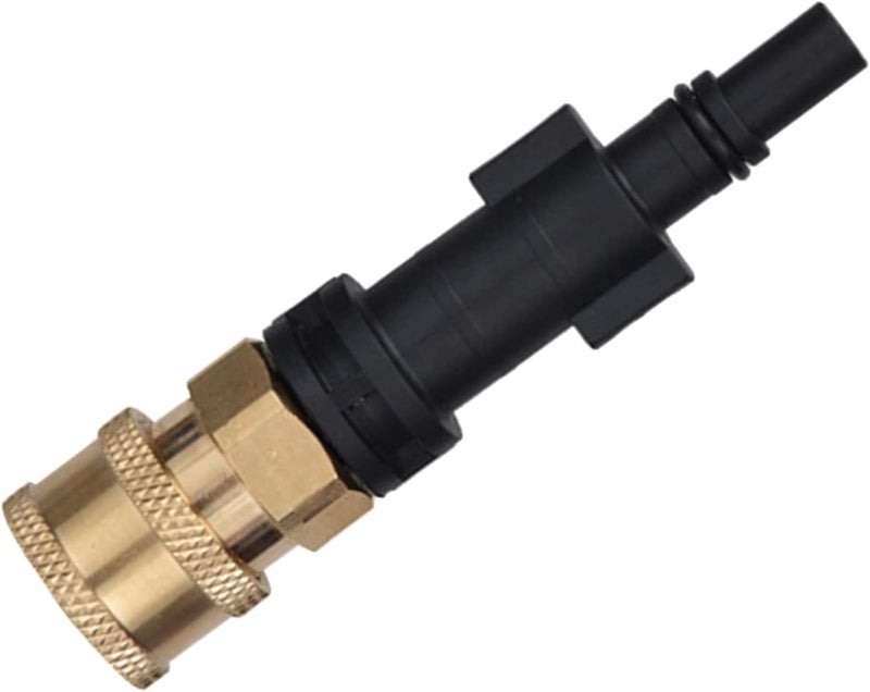 klarakoHigh Pressure Snow Foam Lance Washer Hose Adapters 1/4inch Quick Disconnect Connector Foam Nozzle Power Washer Fitting Washer Hose Replacements klarakofor Black Decker - Image 1