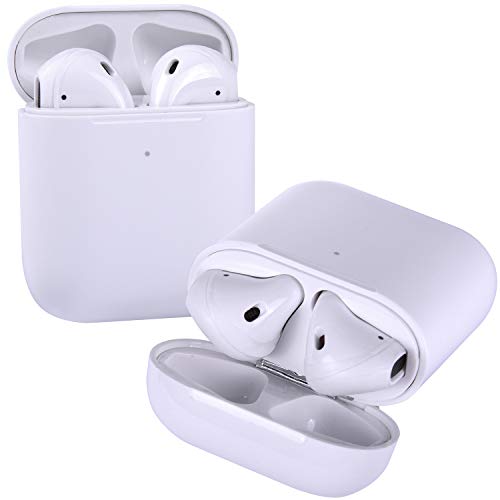Wisdompro 10 Pairs Ear Tips Compatible with Apple AirPods 2 and 1, Ultra Thin Soft Silicone Anti-Slip Dust Proof Protective Fit in Case Ear Skins - Translucent - Image 5