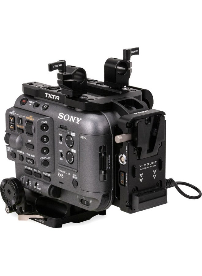 تيلتا Tilta Camera Cage For Sony FX6 With v-mount Battery Plate Advanced Kit