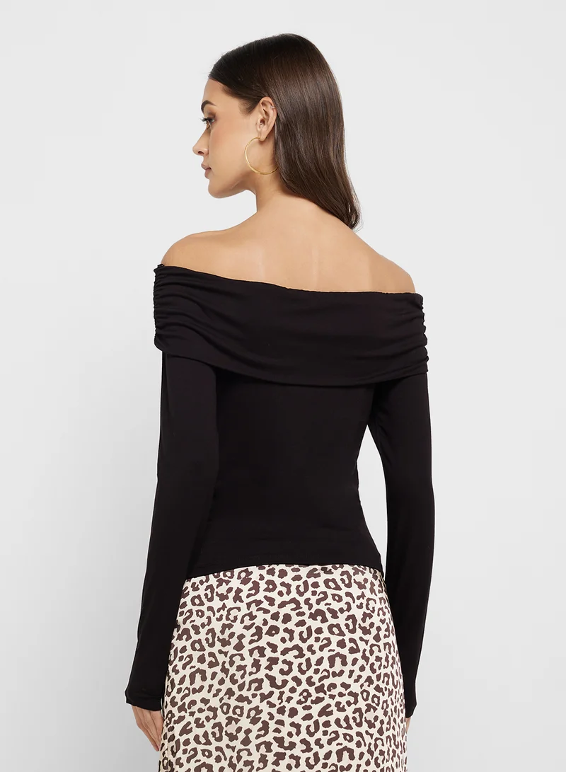 اونلي Bardot Neck Top