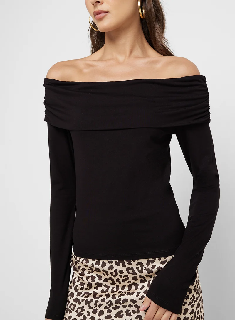 اونلي Bardot Neck Top
