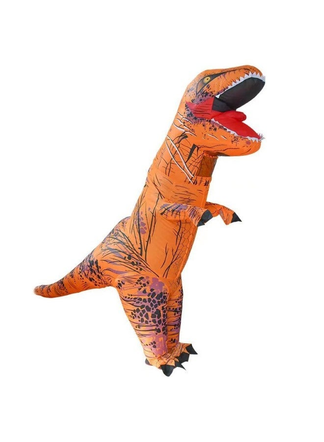 Loquat T-Rex Inflatable Suit Adult Costume Inflatable Suit Children Dinosaur Inflatable Cospiay Costume-Color:Light Blue Big-headed Dinosaur-Specifications:Children's Model - Image 4