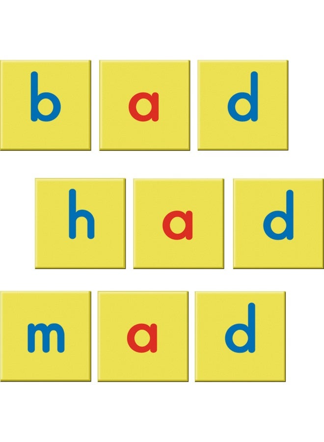 Really Good Stuff EZread Magnetic Foam Lowercase Letter Tiles - 52 Tiles, 1 3/8" Squares | Ages 4-9, Grade K-3, Alphabet for Kids, Literacy Activity, Educational, Word Building, Classroom Must Haves - Image 2