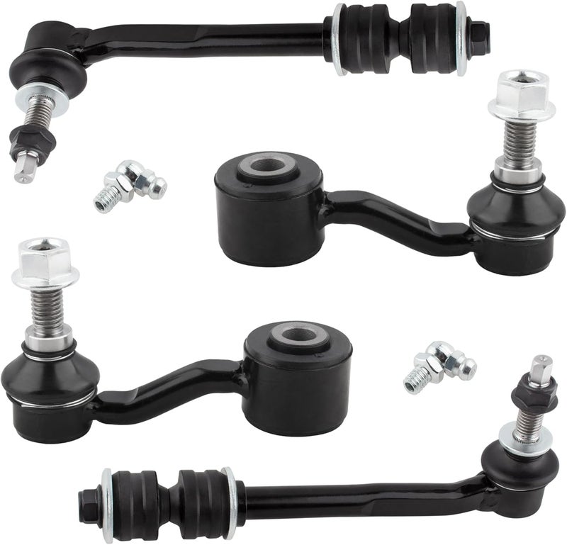 YMAUGP Set of 4 Front & Rear Sway Bar Links Kit for Dodge Durango and Chrysler Aspen - Image 1