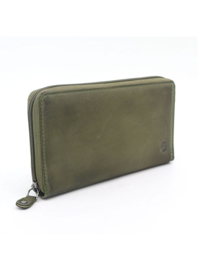 Gai mattiolo Gai Mattiolo Olive Color Purse: For Daily use or Party Wear : (19x10x2.5 cm)  - Image 2