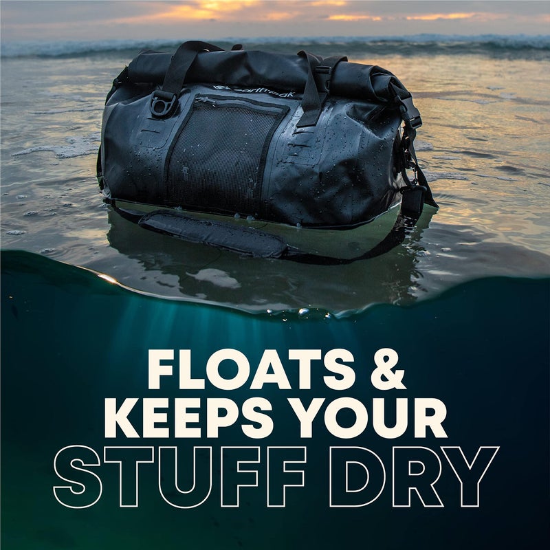 Earth Pak Earth Pak Waterproof Duffel Bag - Heavy Duty Motorcycle Dry Bag with Large Storage Space, Waterproof Duffle Bag Perfect for Traveling, Camping, Kayaking, Fishing & Canoeing Bag 50L/70L/90L/120L Sizes  - Image 4