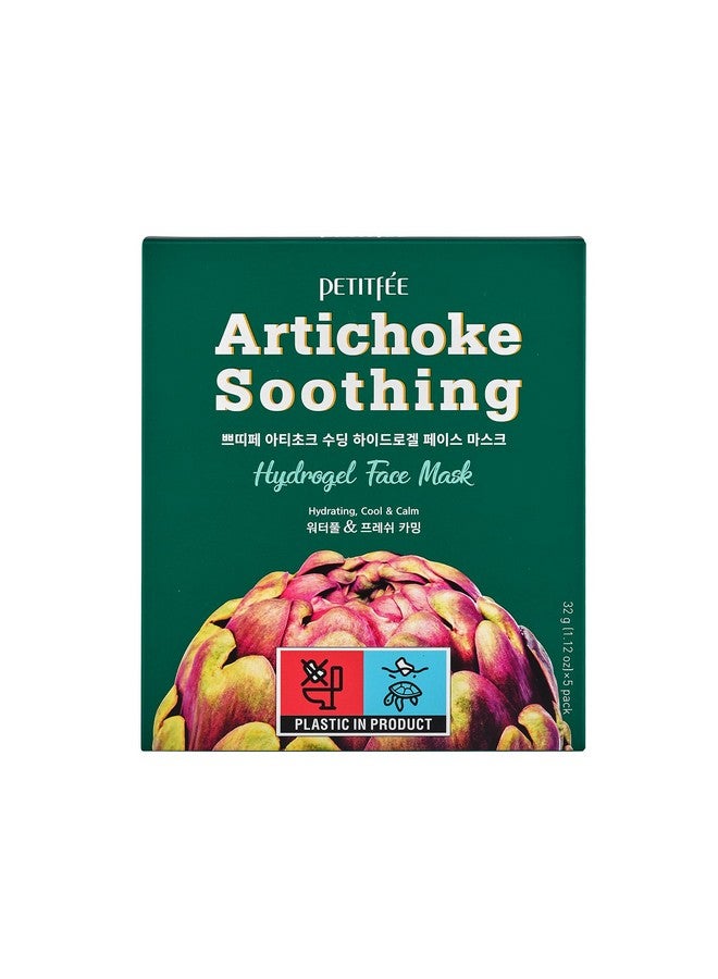 Petitfee Artichoke Soothing Hydrogel Face Mask - Image 1