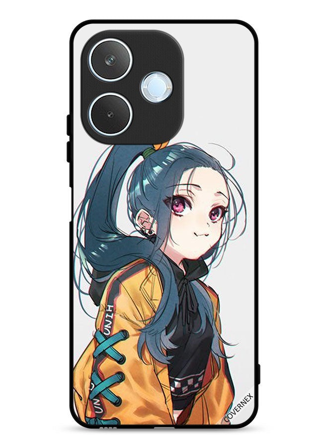 Covernex Oppo A5 Pro Protective Case Cover Cute Girl Feeling Cold - Image 1