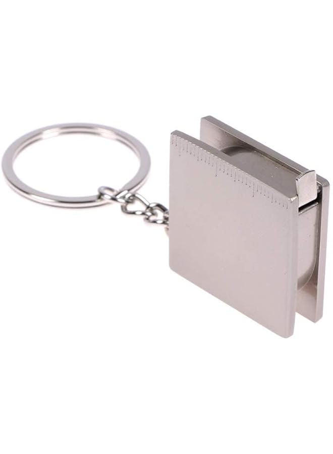 erorex Retractable Tape Measure Keychain Body Measuring Tape Key Ring Compact Tape Measure For Purse Pockets Or Keys Carrying Around Easily 120Cm - Image 3