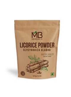 Licorice Root Powder 227g | Half Pound | Glycyrrhiza glabra | Mulethi | Yashtimadhu