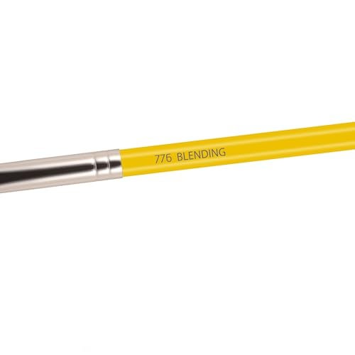 Bdellium Tools Professional Makeup Brush - Studio Series 776 Blending - With Soft Natural Fibers, For Shading and Blending (Yellow, 1pc) - Image 4