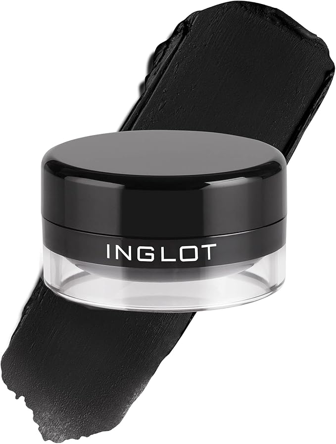 Inglot AMC Eyeliner Gel Black Matte with High Intensity Pigments Longlasting Waterproof Smudgeproof Vegan Crueltyfree Hypoallergenic 55 g 77 - Image 1