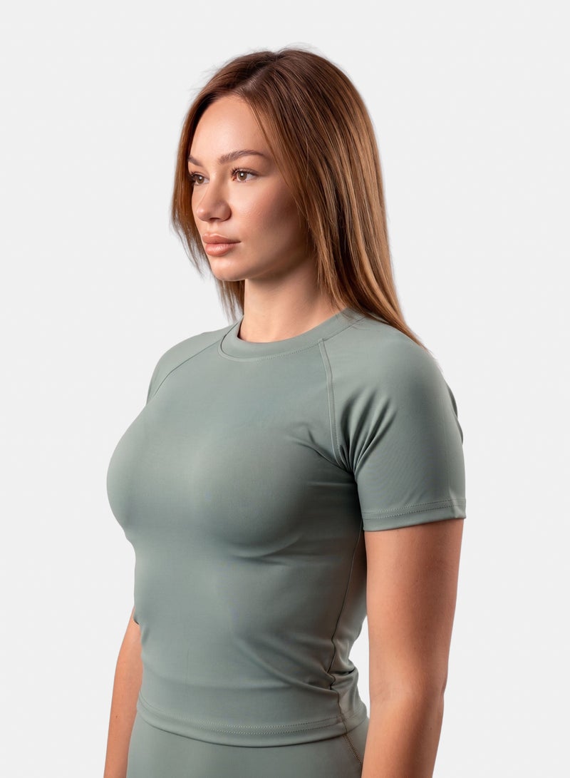 Gorilla Raw crop â€“  Sage Green - Image 2