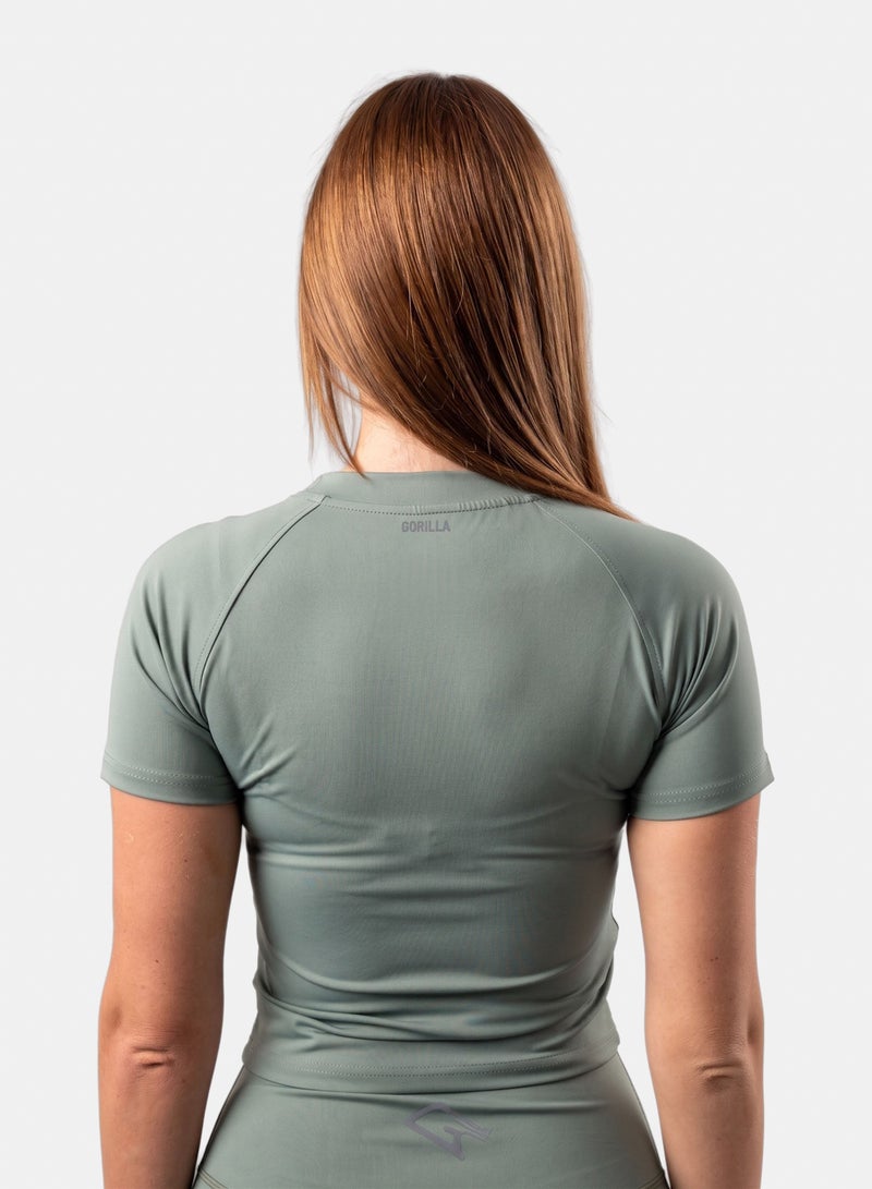 Gorilla Raw crop â€“  Sage Green - Image 3