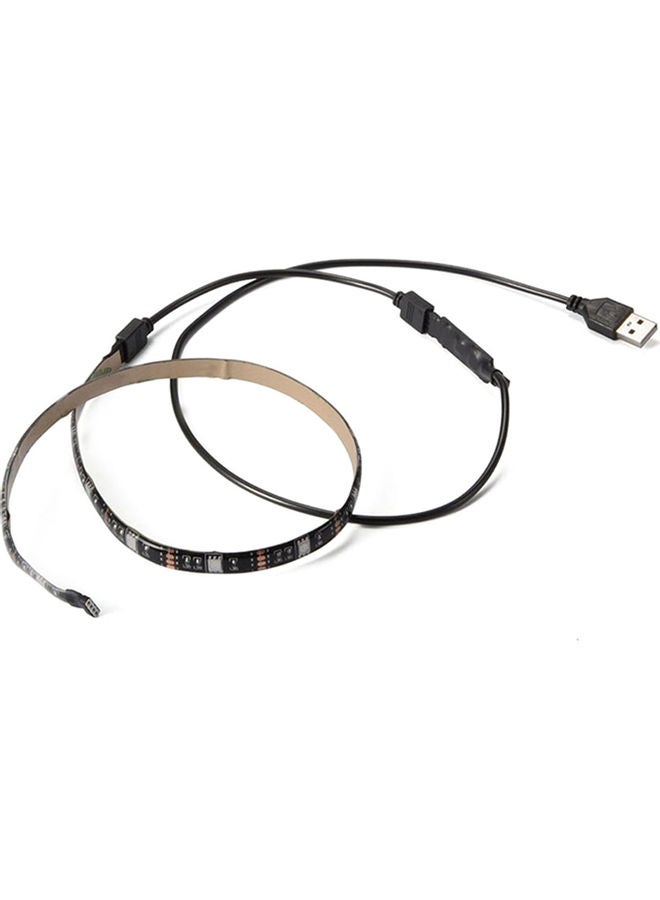 طقم شريط إضاءة LED بمنفذ USB متعدد الألوان 12.00 x 4.50 x 12.00سم - Image 3